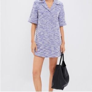 Tuckernuck POMANDER PLACE
Heathered Blue Tweed Claire Dress
